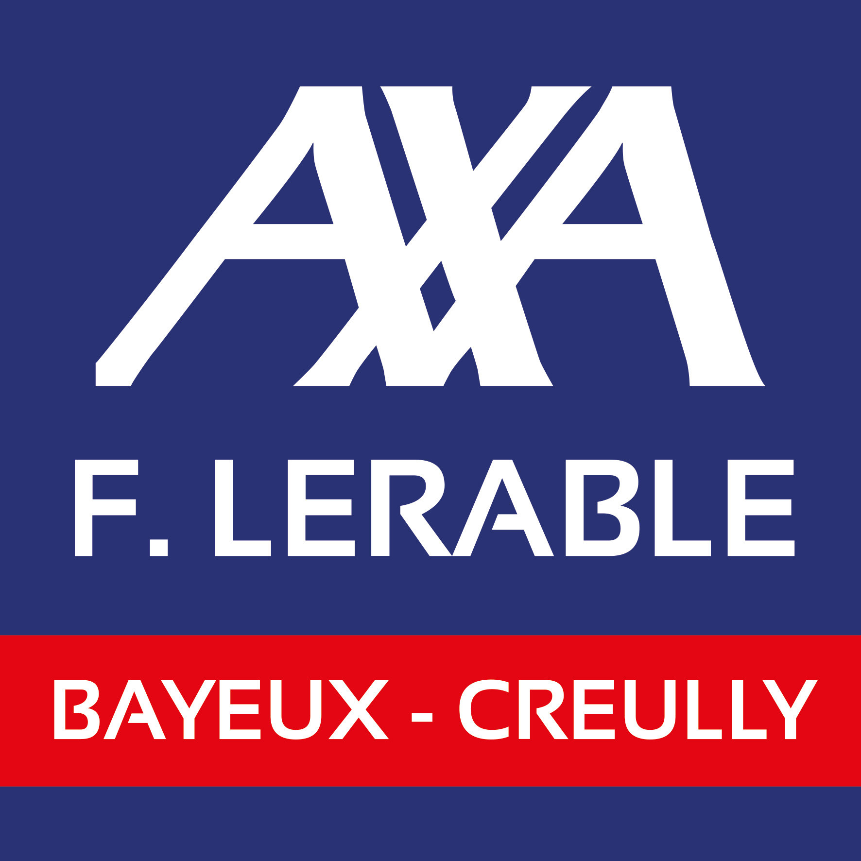 Logo AXA Bayeux-Creully